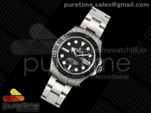 Yacht-Master 226627 Titanium VSF Cadran noir sur le Bracelet en titane VS3235v2