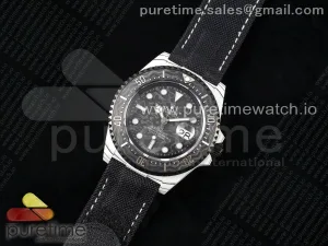 Sea Dweller 43mm 'IRBIS' DIWF Esfera de carbono en la correa de nylon negro A2824