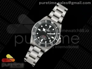 Pelagos 42mm Titanium ZF Cadran noir sur Bracelet en titane A2824 V2